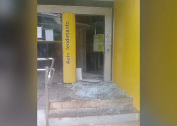Agência do BB no Centro de Teresina está fechada devido explosão de caixas eletrônicos